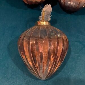 Dillard’s Trimsetter Pink Glass Ornaments Set of 7